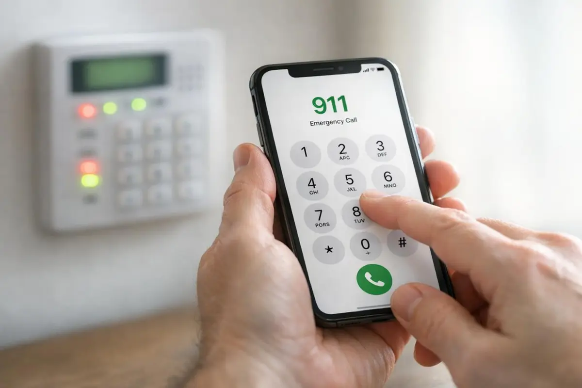 qui appeler quand une alarme sonne