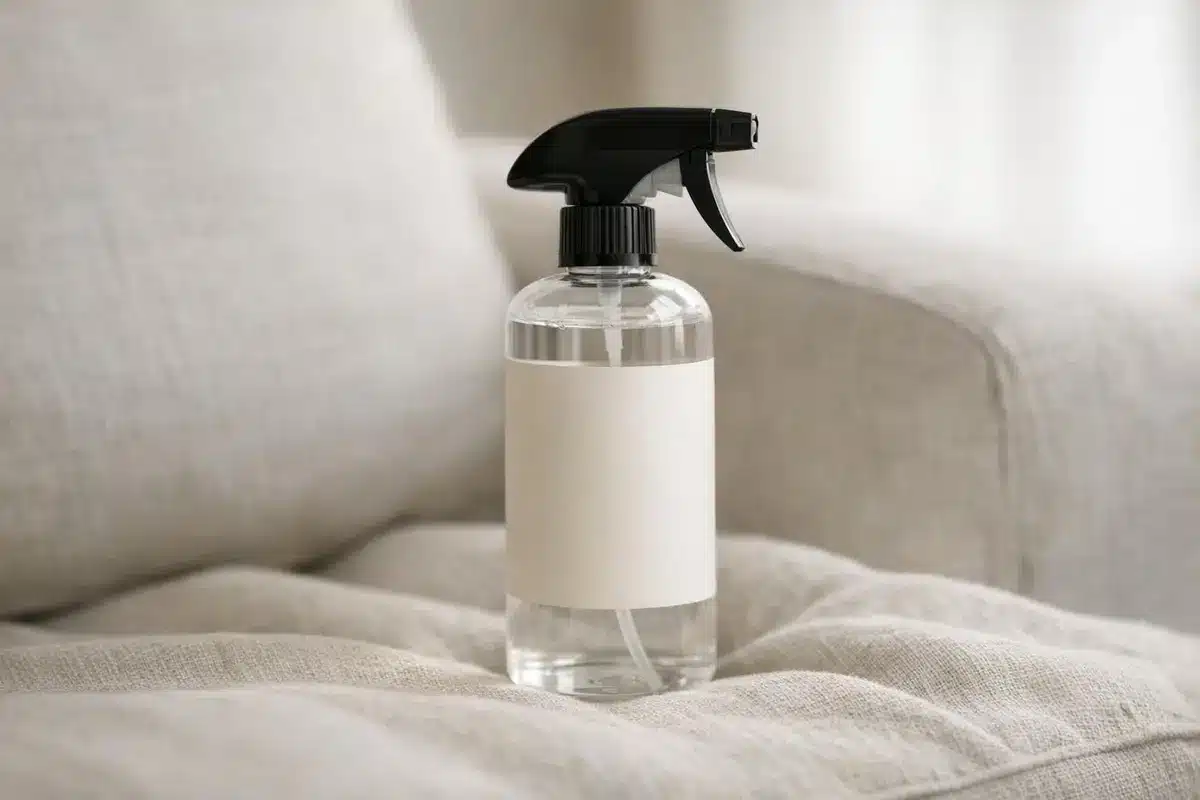 produit pour nettoyer le canapé