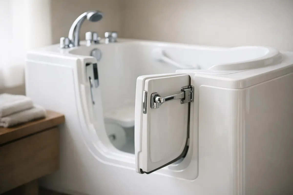 baignoire à porte castorama