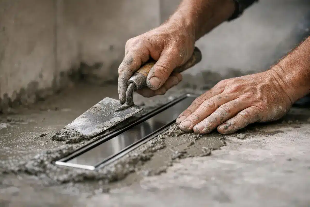 chape pour douche italienne