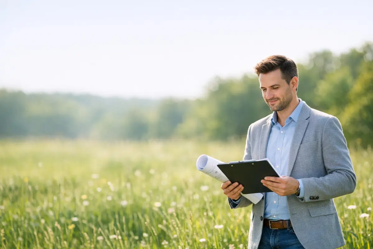 vendre un terrain en zone naturelle