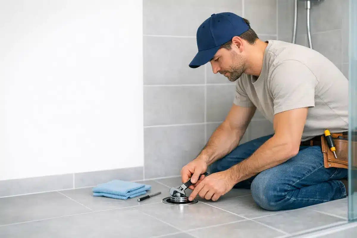 démonter siphon douche