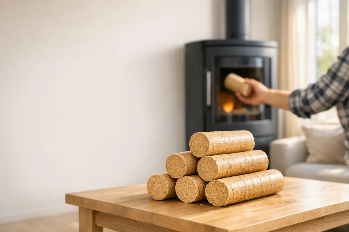 briquette de bois